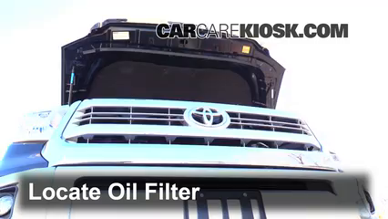 Oil & Filter Change Toyota Tundra (2014-2019) - 2015 Toyota Tundra